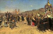 Easter Procession in the Region of Kursk Ilya Repin